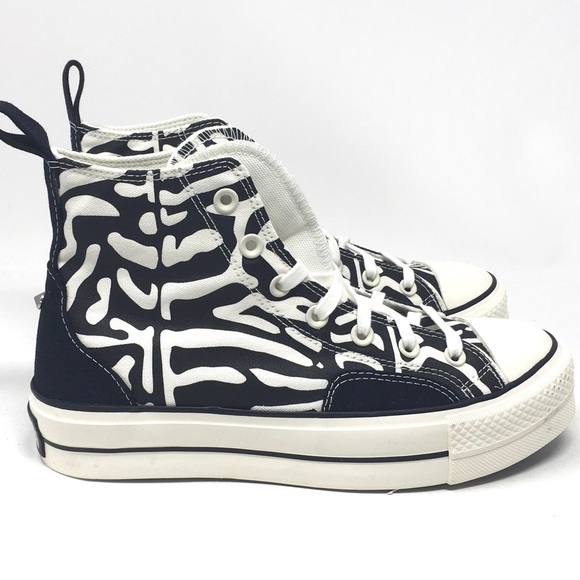 Converse Chuck Taylor All Star High Top Women's Black Egret Sneaker, NIB - Picture 4 of 12